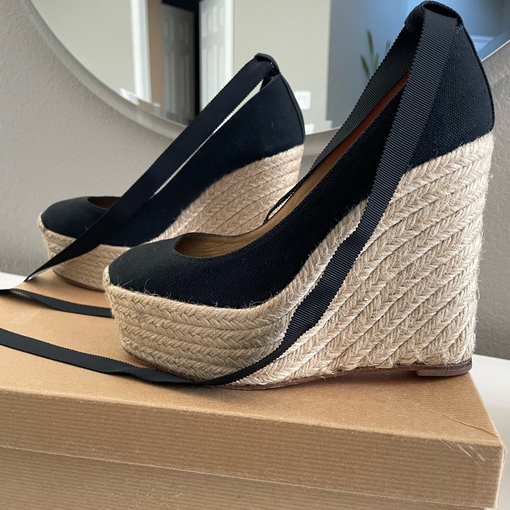 Louboutin wedges